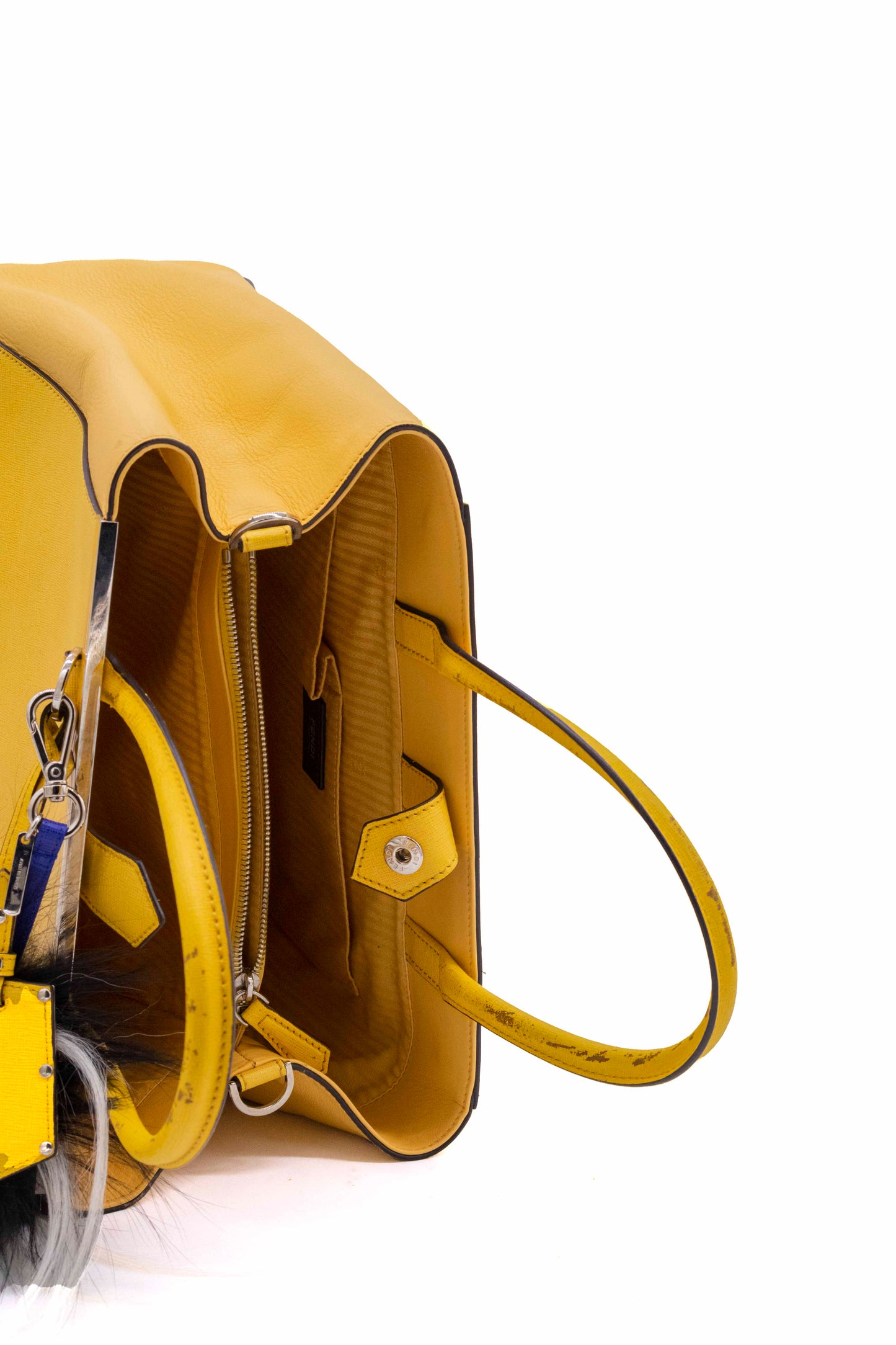 Bolso de Hombro Amarillo | Fendi