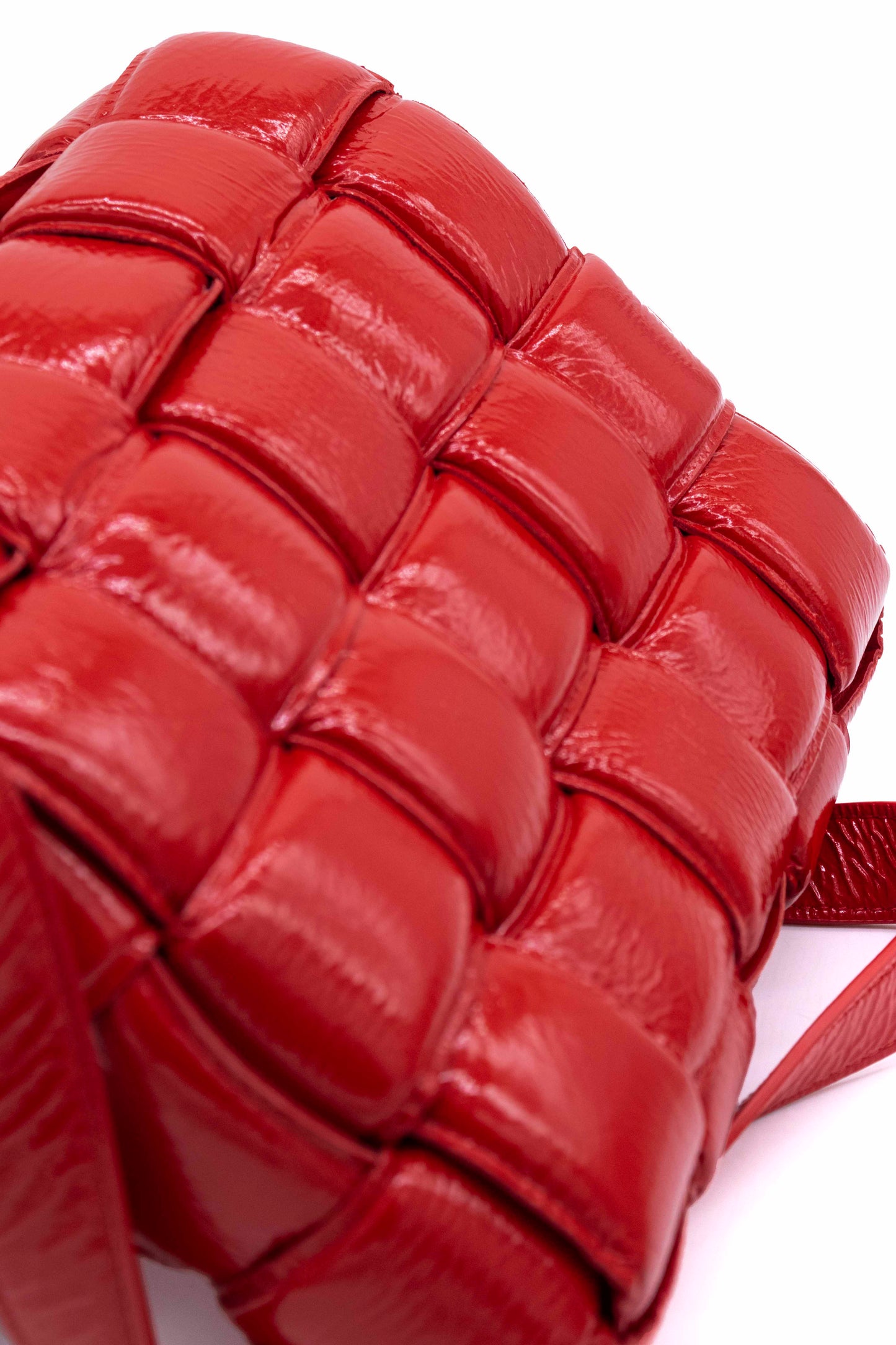 Bolso de mano rojo | Bottega Veneta