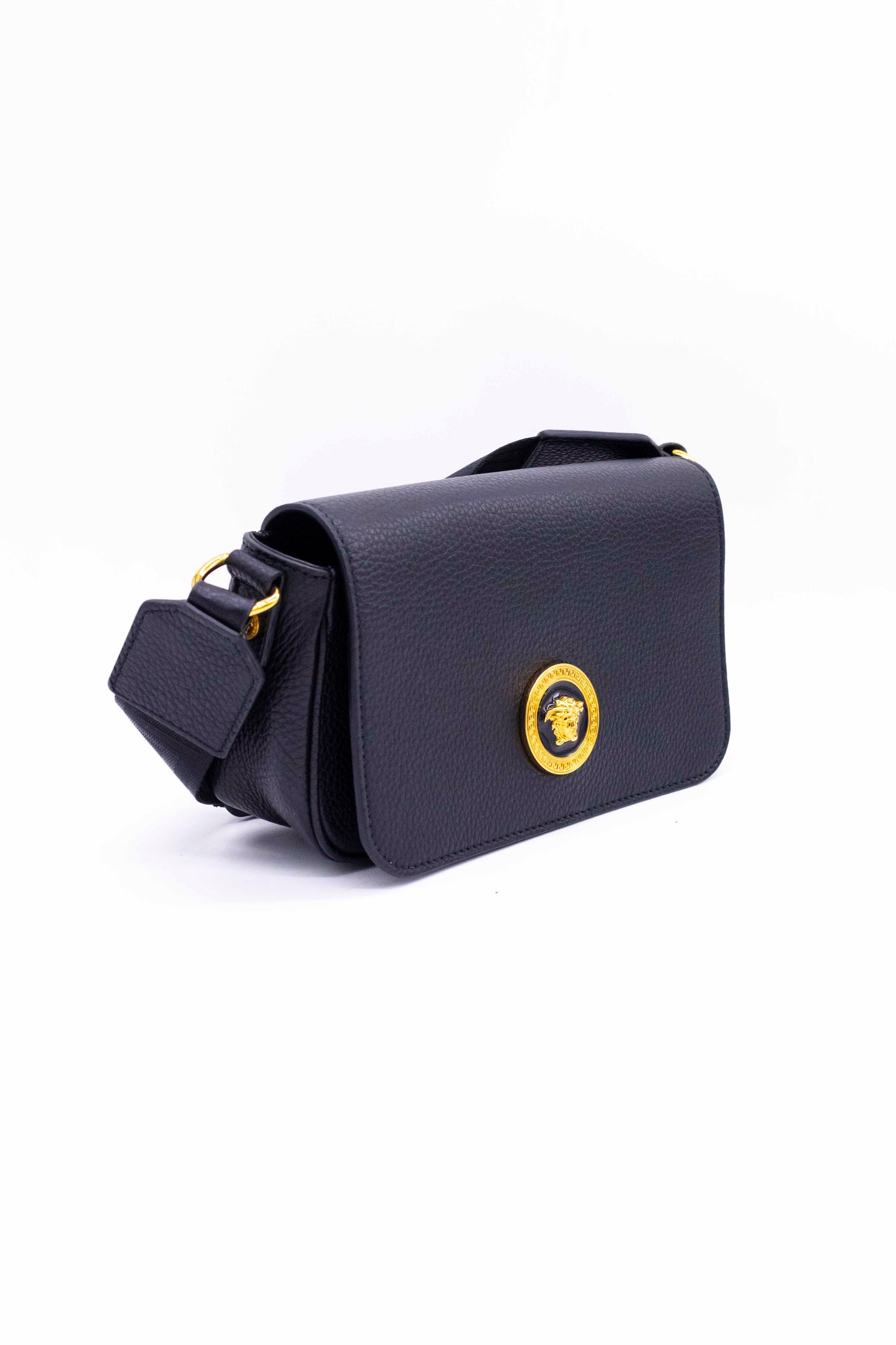 Bolso De Mano Negro | Versace