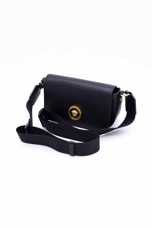 Bolso De Mano Negro | Versace