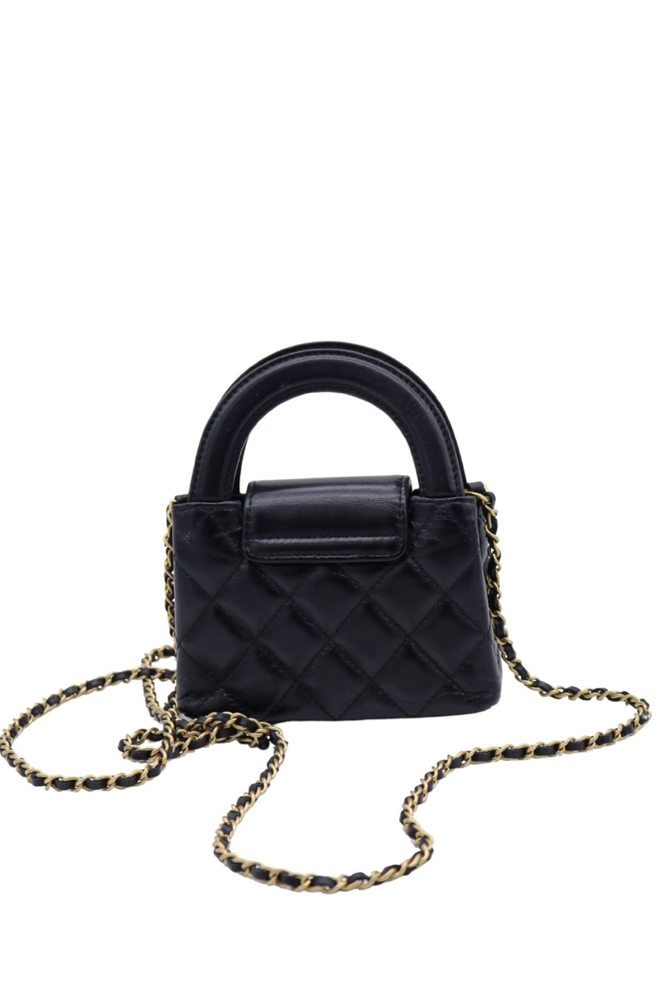 Mini Bolso Acolchado Negro