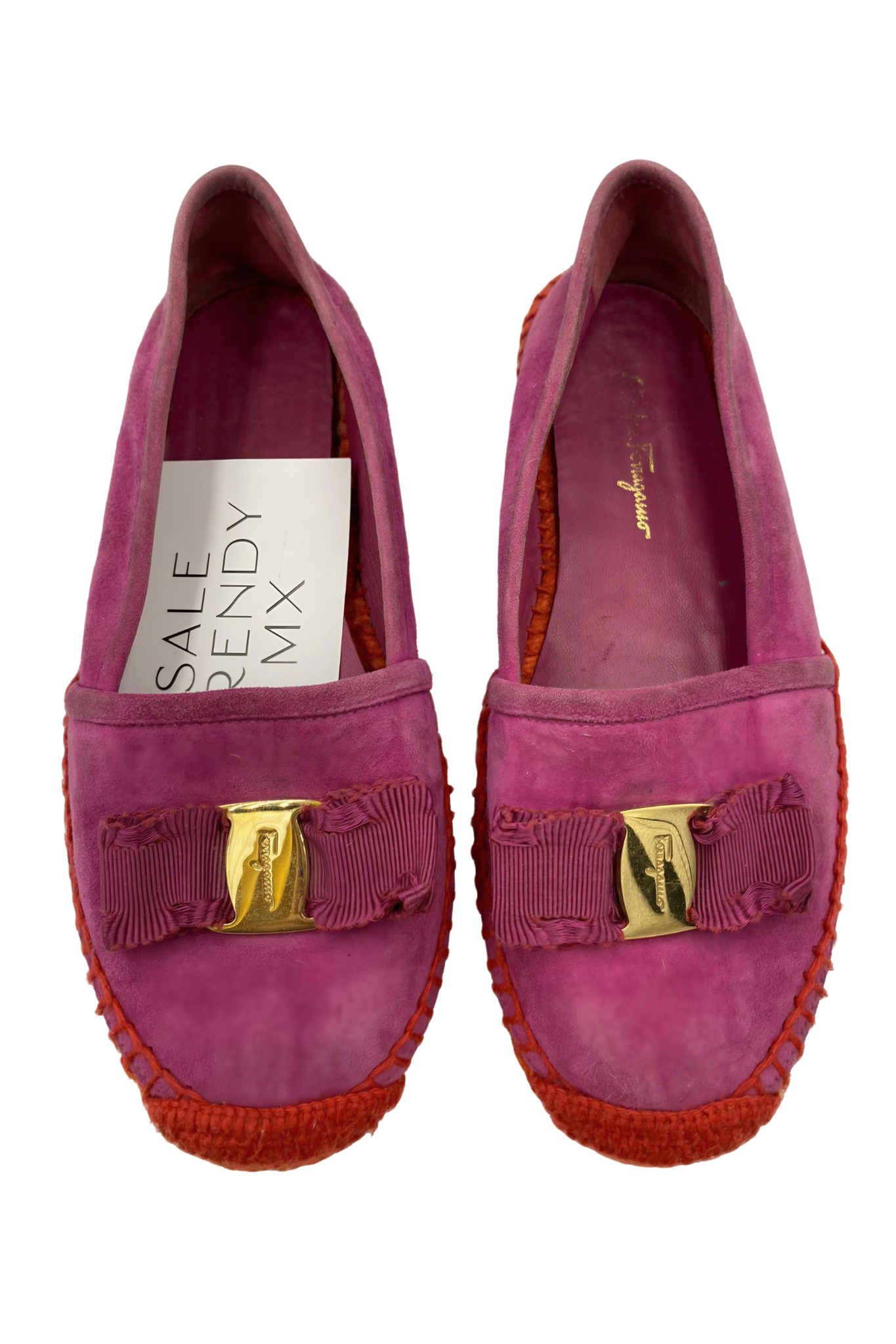 Mocasines Rosa con Moño | Talla 36 EU (23MX)