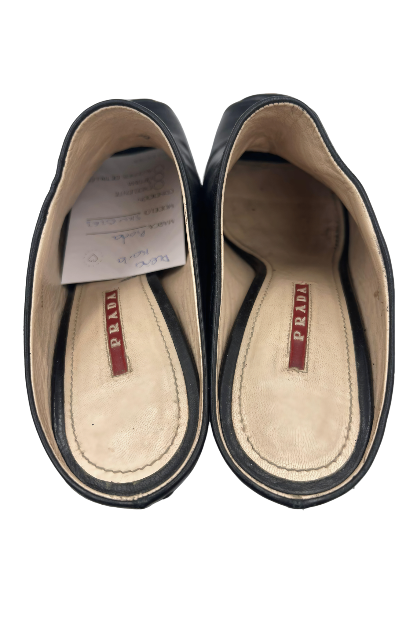 Mules de piel negra | Talla 37 EU (24MX)