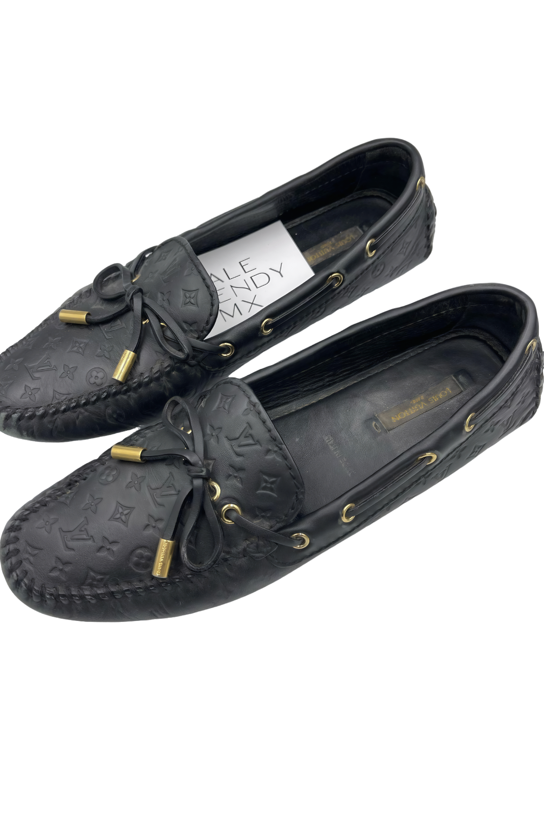 Mocasines Louis Vuitton Negros Hombre | Talla 24 MX