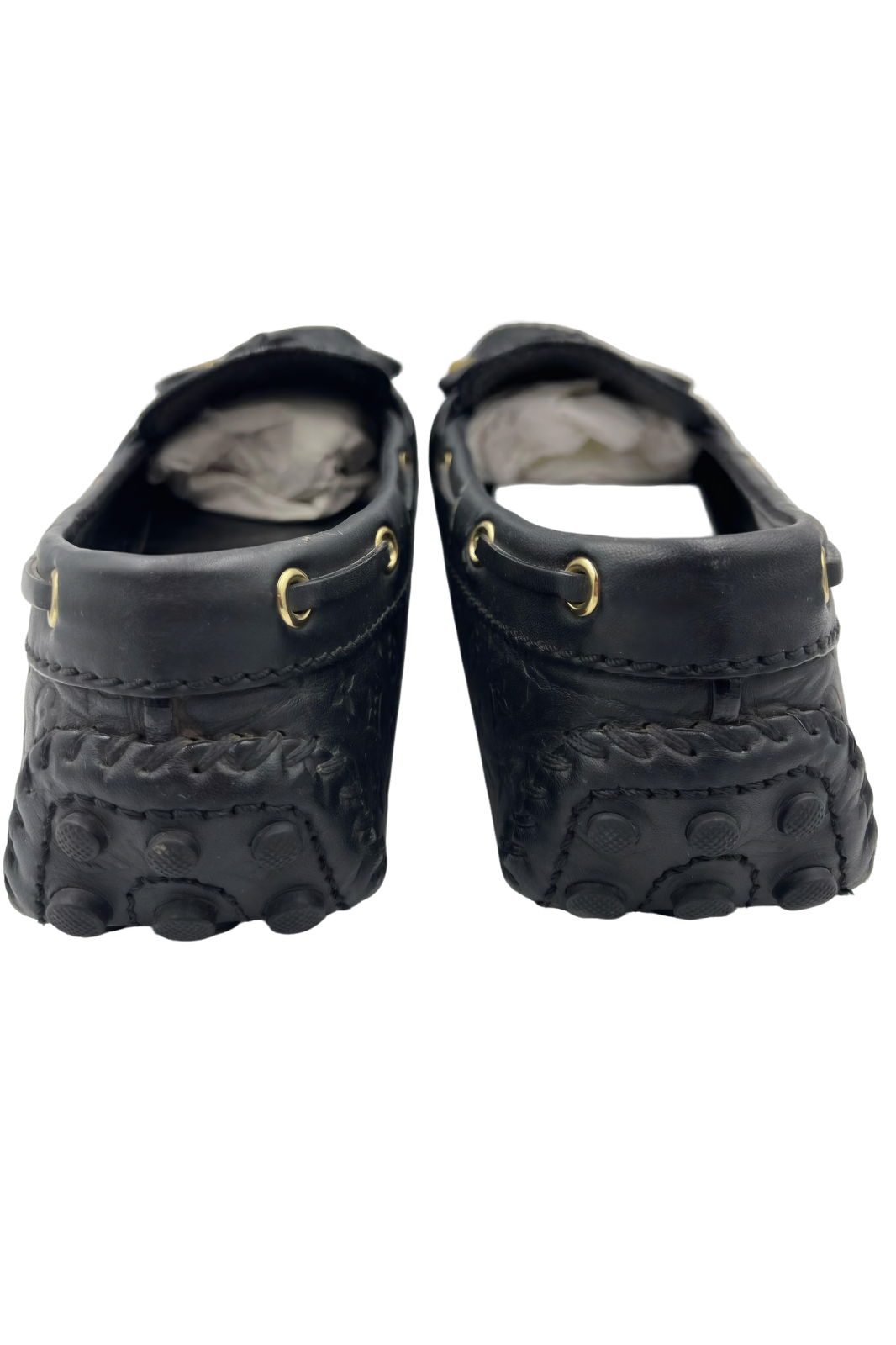 Mocasines Louis Vuitton Negros Hombre | Talla 24 MX