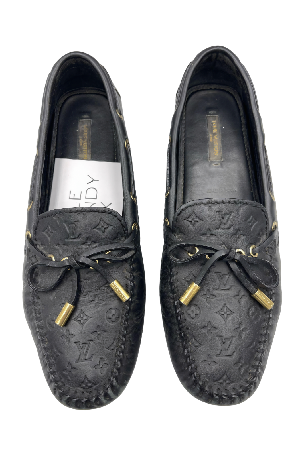 Mocasines Louis Vuitton Negros Hombre | Talla 24 MX