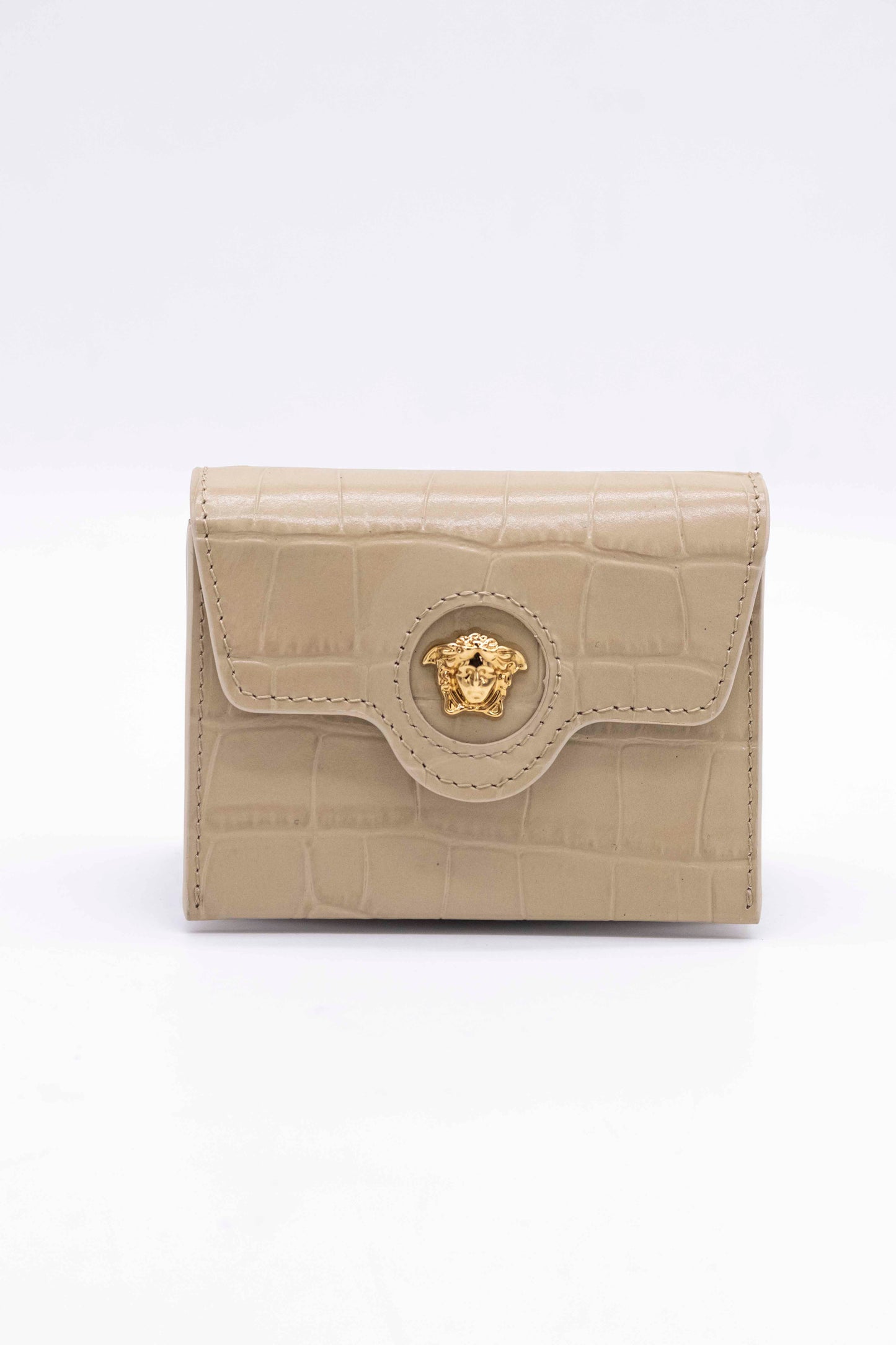 Cartera Versace Beige