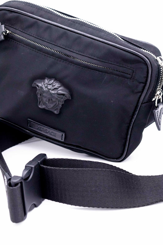Riñonera Negra Unisex | Versace