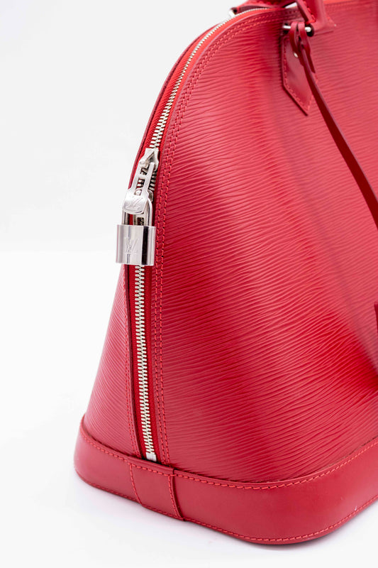 Bolsos de mano Rojo en cuero | Louis vuitton