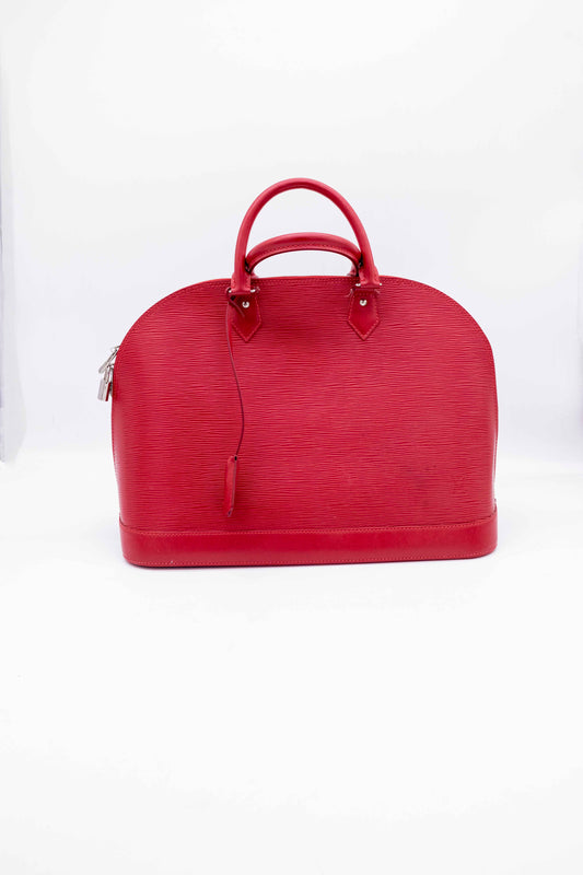 Bolsos de mano Rojo en cuero | Louis vuitton
