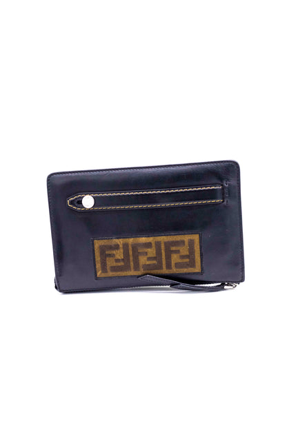 Cartera Negra de piel | Fendi