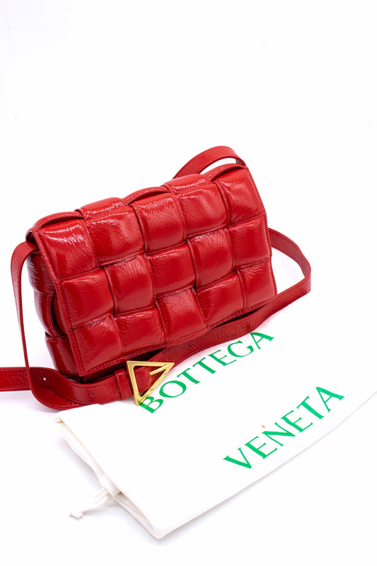 Bolso de mano rojo | Bottega Veneta