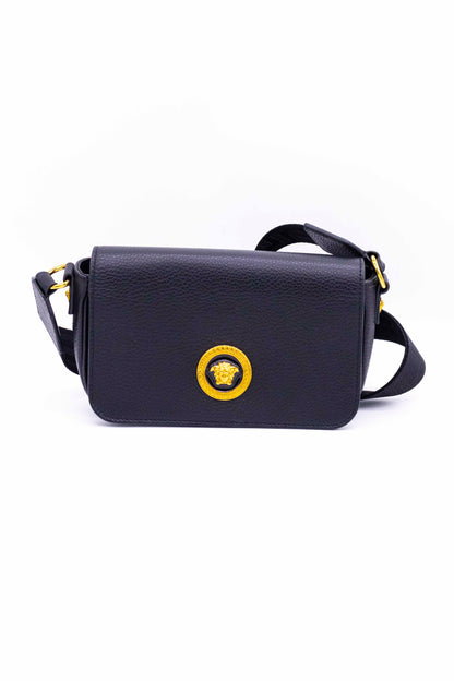 Bolso De Mano Negro | Versace