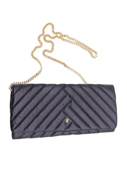 Clutch Acolchado Negro