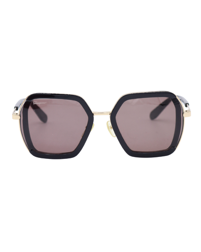 Gafas de sol negros Ferragamo