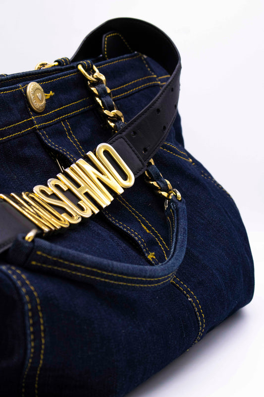 Bolso Moschino Mezclilla
