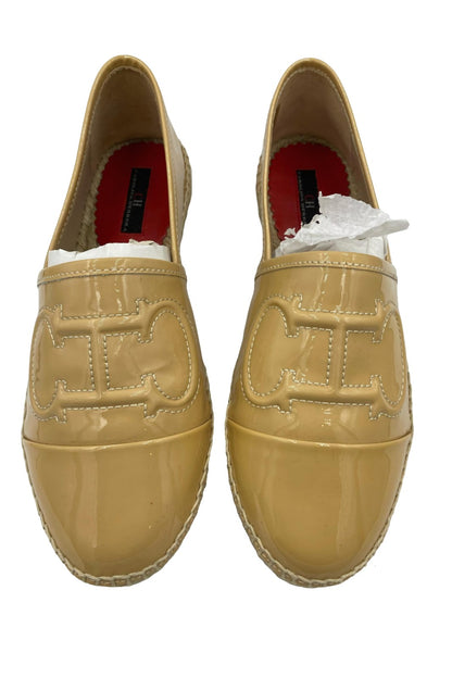 Alpargatas CH Carolina Herrera de Charol Beige | Talla 23 MX