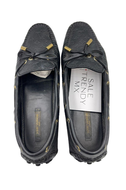 Mocasines Louis Vuitton Negros Hombre | Talla 24 MX