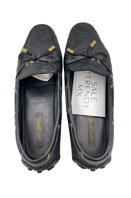 Mocasines Louis Vuitton Negros Hombre | Talla 24 MX