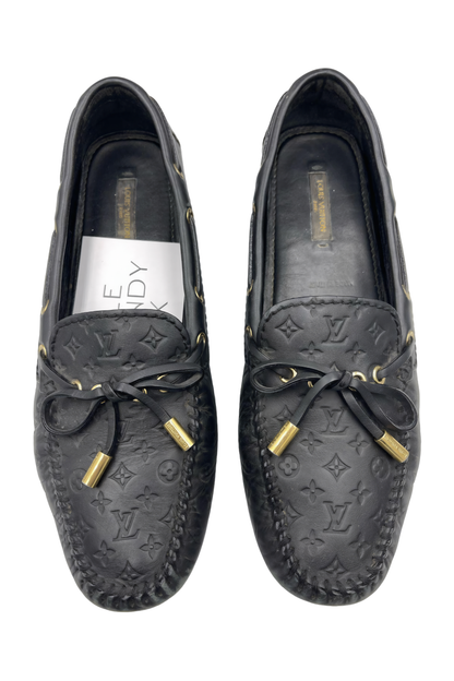 Mocasines Louis Vuitton Negros Hombre | Talla 24 MX
