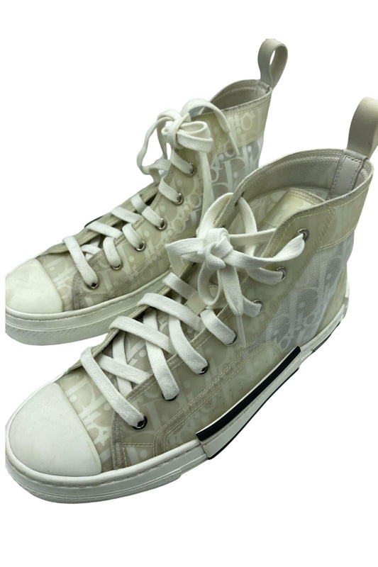 Tenis Dior B23 High Top Transparente | Talla 24 MX