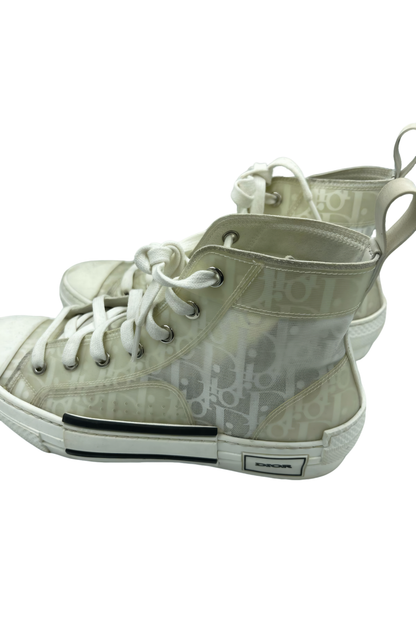 Tenis Dior B23 High Top Transparente | Talla 24 MX